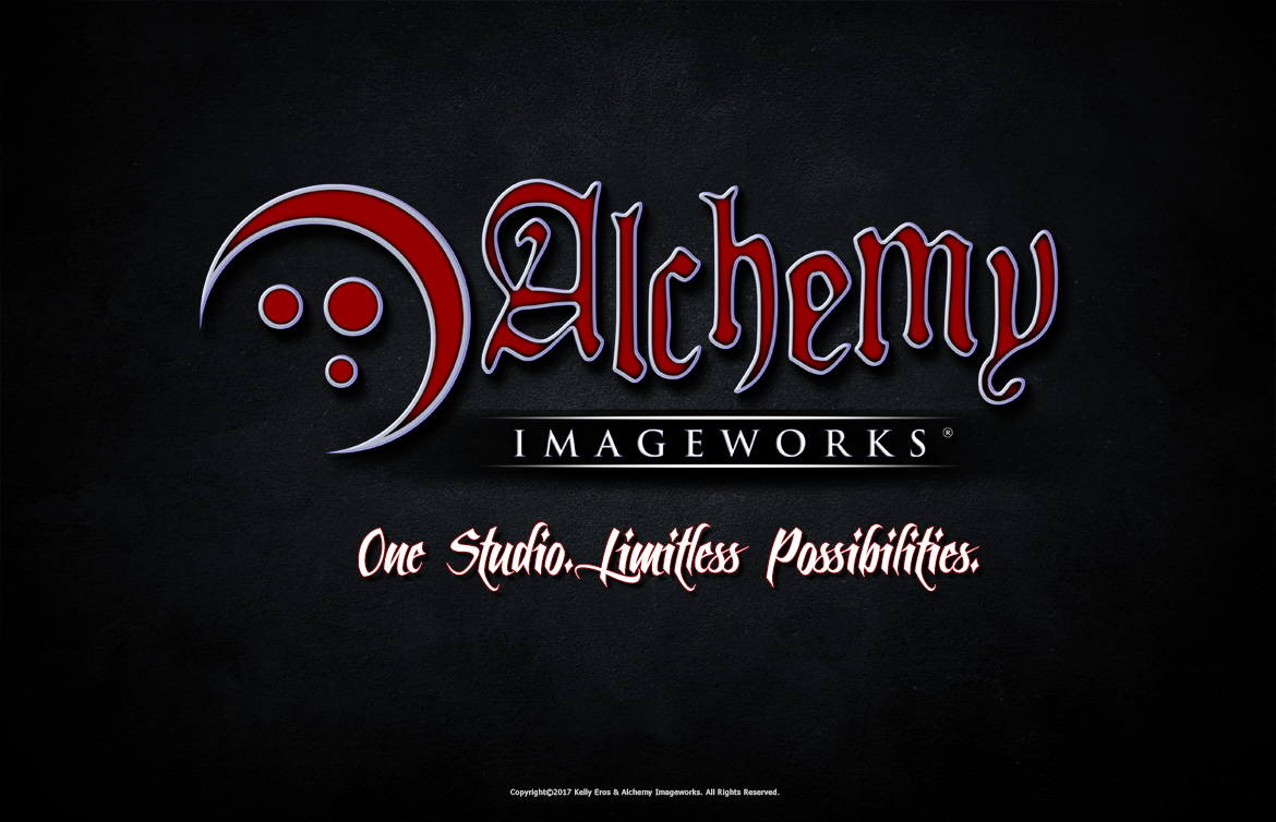 Alchemy Imageworks Logo with Slogan