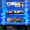 Space Monkey Clothing Company Homepage Design