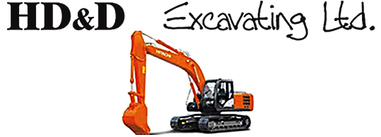 HD&D Excavating Logo