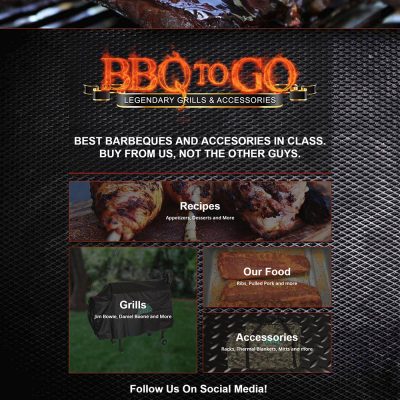 BBQ To Go BBQ To Go Website Design