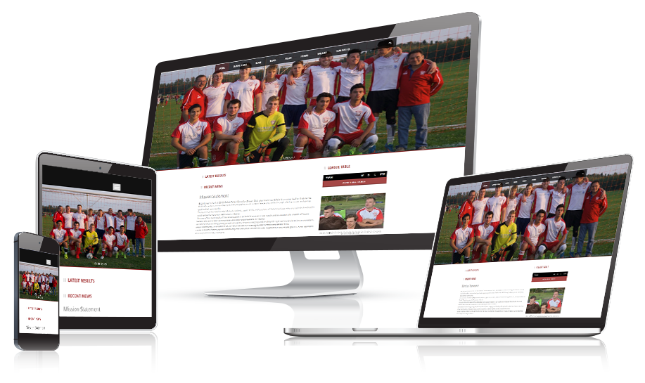Calisia Soccer Team Website