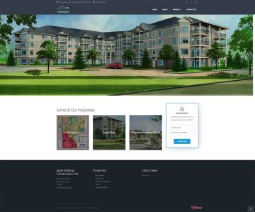 Jayde Building Construction Website Design