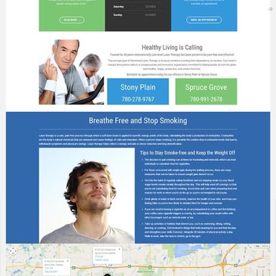 Mainstreet Laser Therapy Mainstreet Laser Therapy Web Design