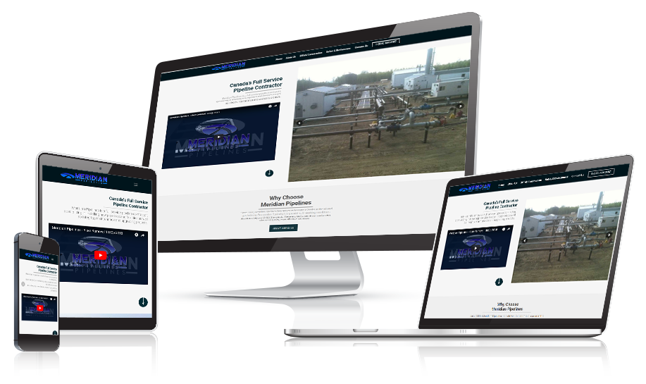 Meridian Pipelines Website Development