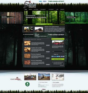 M&M Logging Web Development