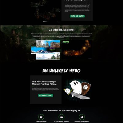 SAK'D - The Game SAK'D - The Game Web Design