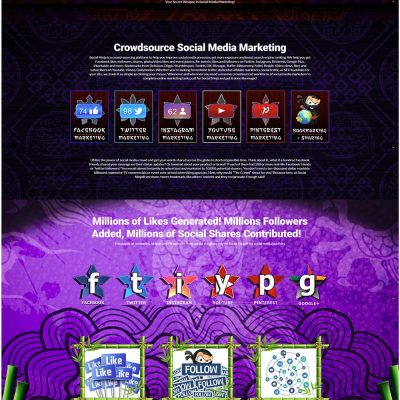 Social Ninja Social Ninja Website Design