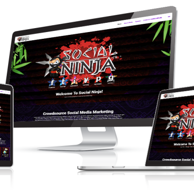 Social Ninja Social Ninja Responsive Website Design