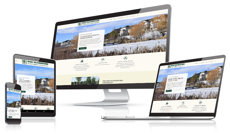 West Rutherford HOA Responsive Web Design