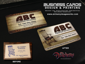 ABC Furniture Business Card Design