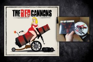 The Red Cannons Cover and CD Art (Skull Art not Included)