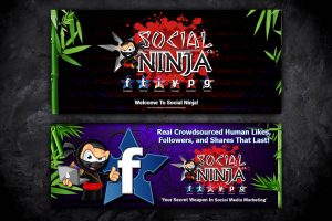 Social Ninja Online Advertising Design