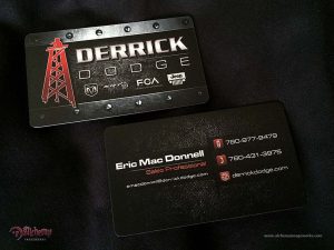 Derrick Dodge Business Card Design
