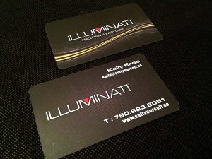 Illuminati Business Card Design