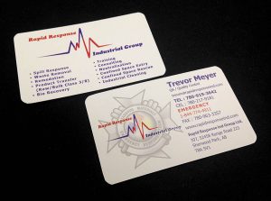 Rapid Response Business Card Design