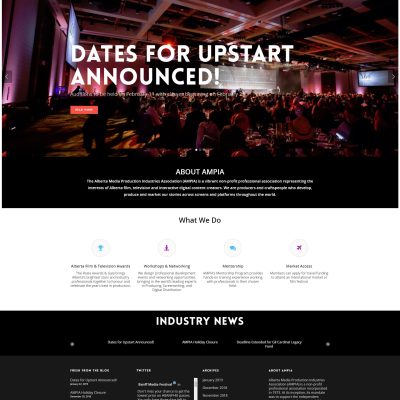 ampia-webdesign-01-min AMPIA - Alberta Media Productions Industries Association Website Design