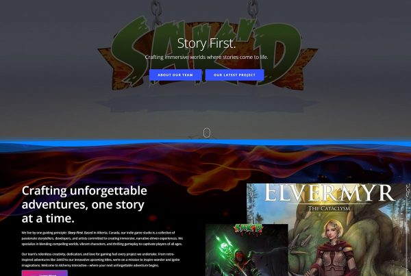 Alchemy Interactive - Website Design by Alchemy Imageworks