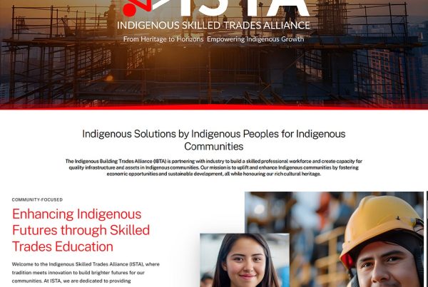 Indigenous Skilled Trades Alliance - Web Design by Alchemy Imageworks