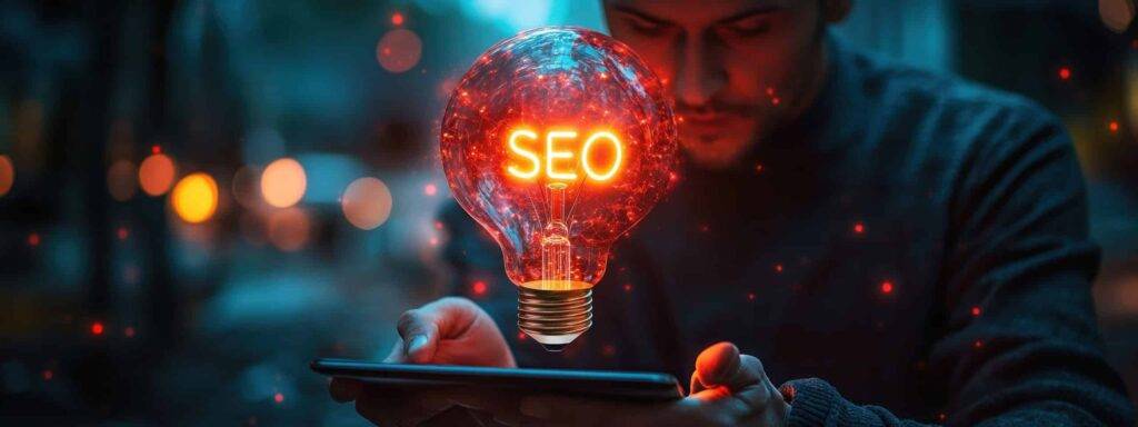 Illustration about how SEO and content work together for better search engine rankings