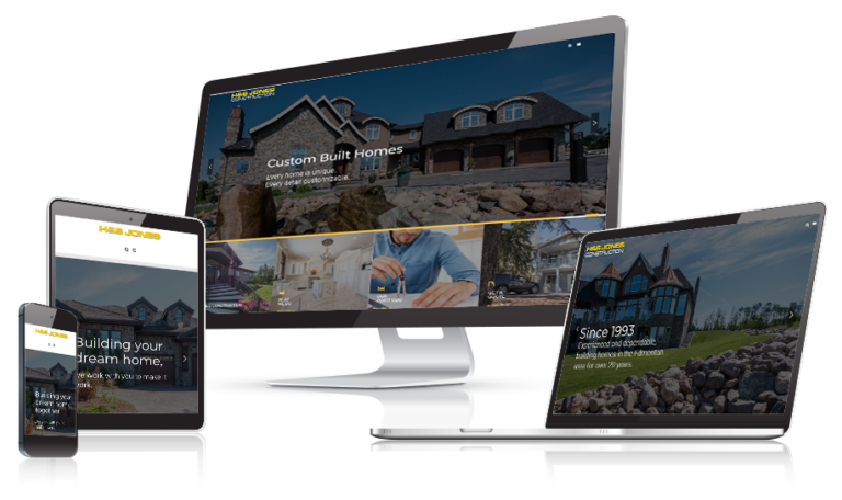 HSJ website design by Alchemy Imageworks displayed on desktop, tablet, and mobile