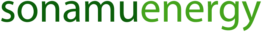 Sonamuenergy green logo text
