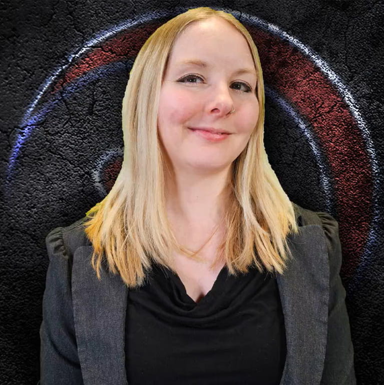 Headshot of Brittany Eros, Chief Operating Officer at Alchemy Imageworks