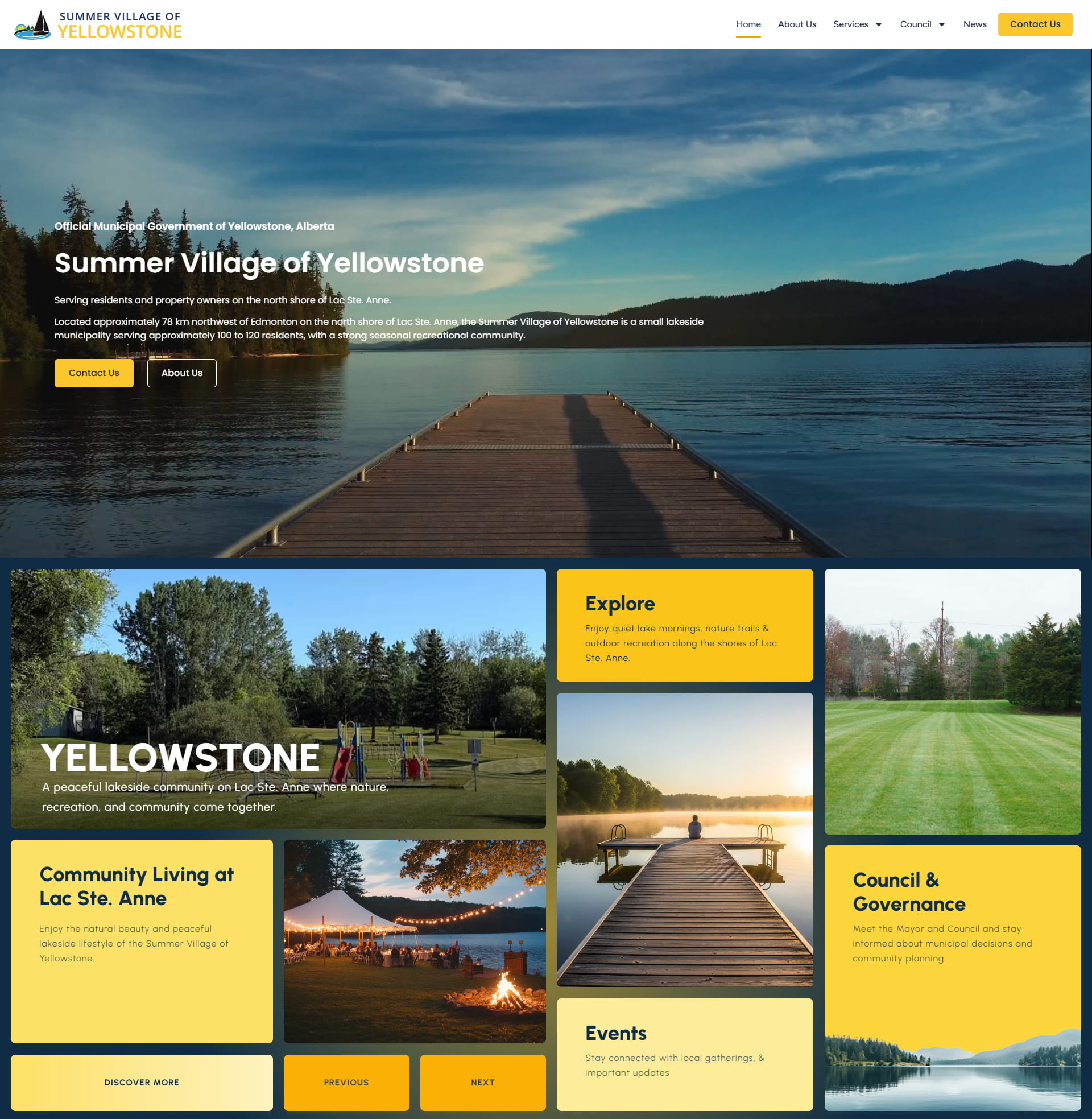 Professional website design and development process
