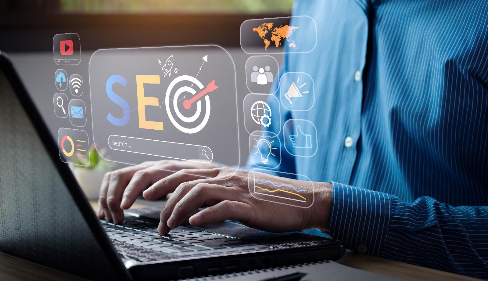 Search visibility and discoverability illustration